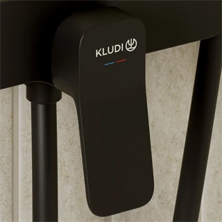 Kludi X3 zuhanycsaptelep matt fekete