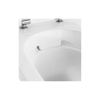 Kolo Nova Pro Fali Wc csésze szögletes (M33123000), mélyöblítéses, 6 l öblítőperem nélkül