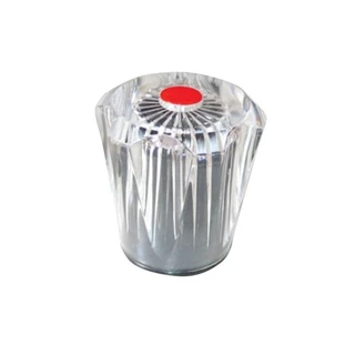 Kristály fogantyú 1/2" ricnis piros