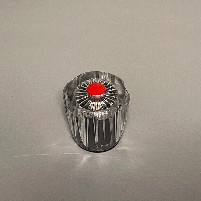 Kristály fogantyú 3/8" piros