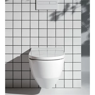 Laufen Cleanet Navia FEHÉR LCC 400 WC SZETT +falba épített tartály +választható nyomólap +ajándék vízkőoldó tabletta