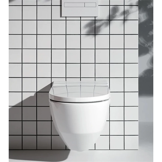 Laufen Cleanet Navia FEHÉR LCC 400 WC SZETT +falba épített tartály +választható nyomólap +ajándék vízkőoldó tabletta