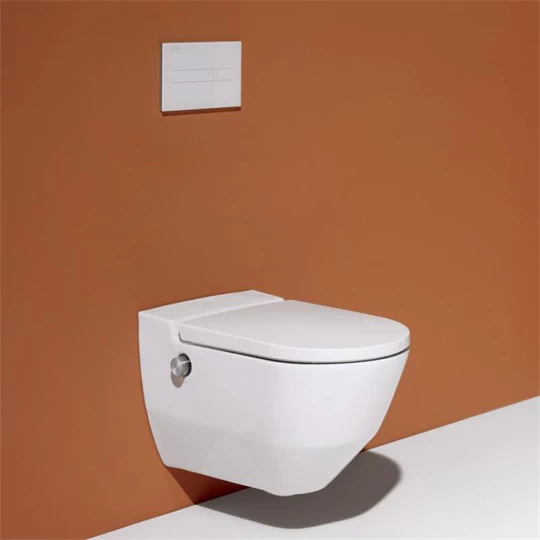 Laufen Cleanet Navia FEHÉR MATT 757 WC SZETT +falba épített tartály +választható nyomólap +ajándék vízkőoldó tabletta
