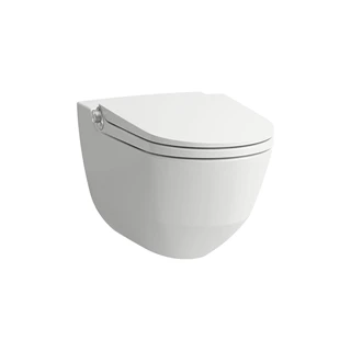 Laufen Cleanet Riva FEHÉR LCC 400 WC SZETT +falba épített tartály +választható nyomólap +ajándék szénszűrő és vízkőoldó