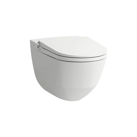 Laufen Cleanet Riva FEHÉR LCC 400 WC SZETT +falba épített tartály +választható nyomólap +ajándék szénszűrő és vízkőoldó