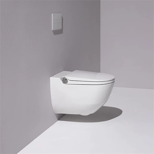 Laufen Cleanet Riva FEHÉR LCC 400 WC SZETT +falba épített tartály +választható nyomólap +ajándék szénszűrő és vízkőoldó
