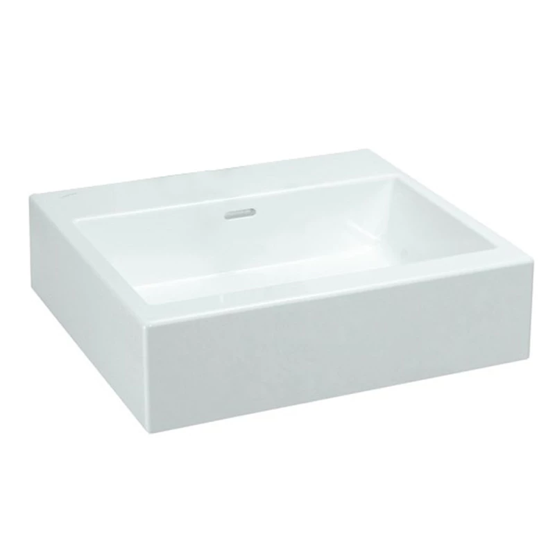 Laufen Living City bútorra építhető mosdó 60 x 46 cm, csaplyuk nélküli, fehér