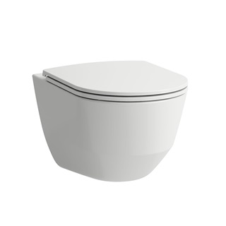 Laufen Pro fali kompakt WC csésze kombipack slim ülőkével, Rimless, mélyöblítésű 