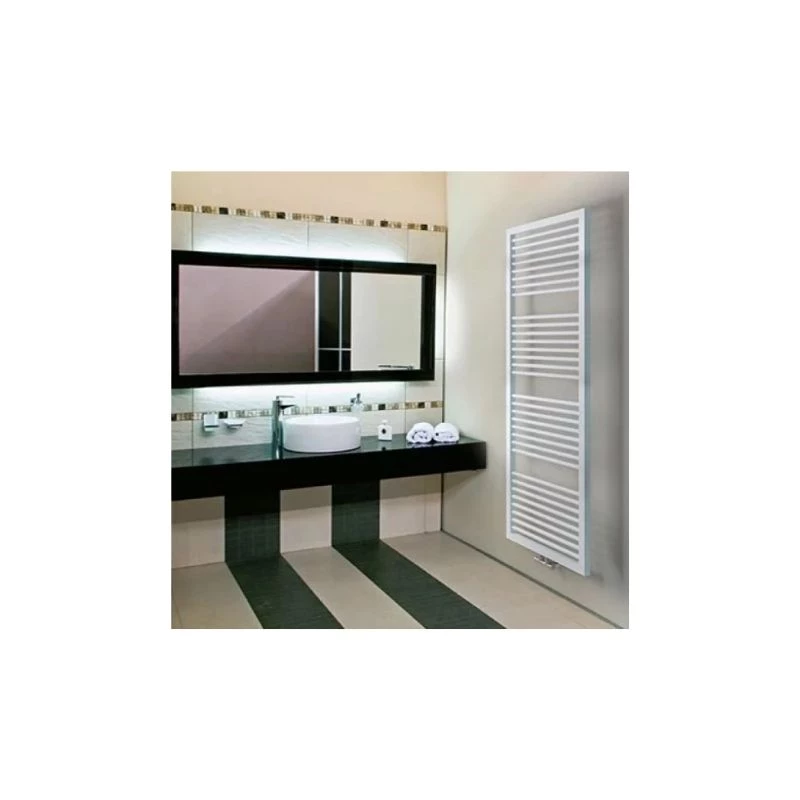 Lazzarini ASTI decorative törölközőszárító radiátor 1813x500 mm egyenes, fehér, 861 W