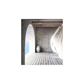 Lazzarini CATANIA decorative törölközőszárító radiátor egyenes, fehér, 730x600 mm, 465 W