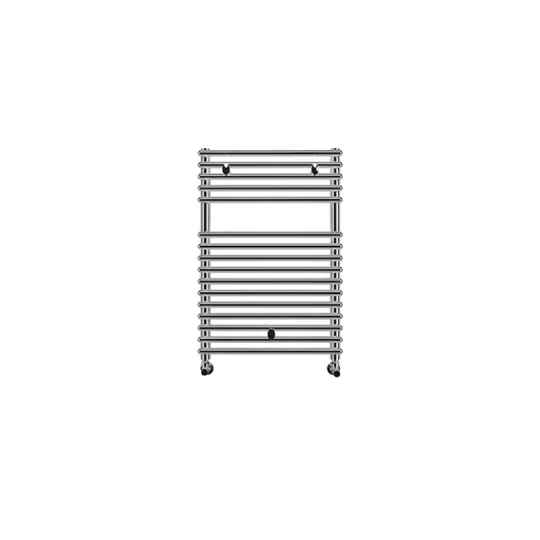 Lazzarini CATANIA decorative törölközőszárító radiátor egyenes, króm, 730x500 mm, 272 W