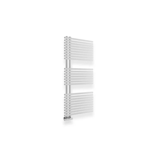Lazzarini GARDA decorative törölközőszárító radiátor egyenes, fehér, 700x600 mm