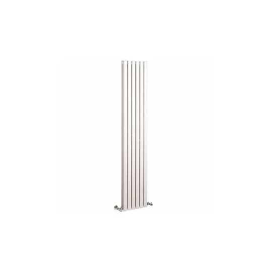 Lazzarini LIVORNO living design radiátor dupla, fehér, 870 mm hosszú - 8 elemes