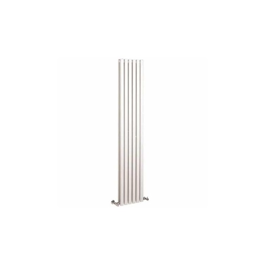Lazzarini LIVORNO living design radiátor szimpla, fehér, 1500 mm hosszú - 6 elemes