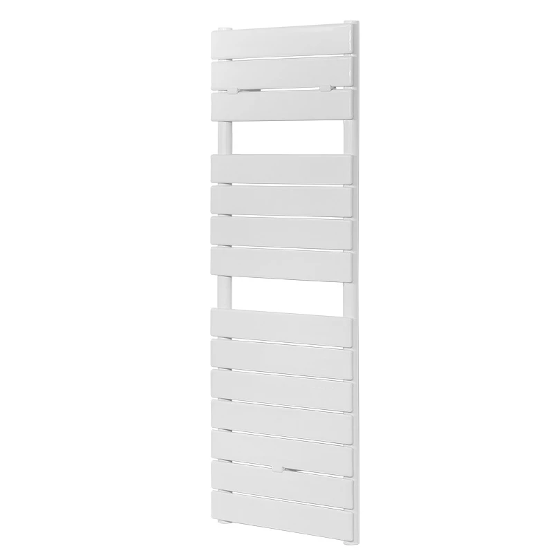 Lazzarini PALERMO decorative törölközőszárító radiátor egyenes, fehér, 1213x500 mm, 590 W