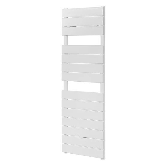 Lazzarini PALERMO decorative törölközőszárító radiátor egyenes, fehér, 840x600 mm