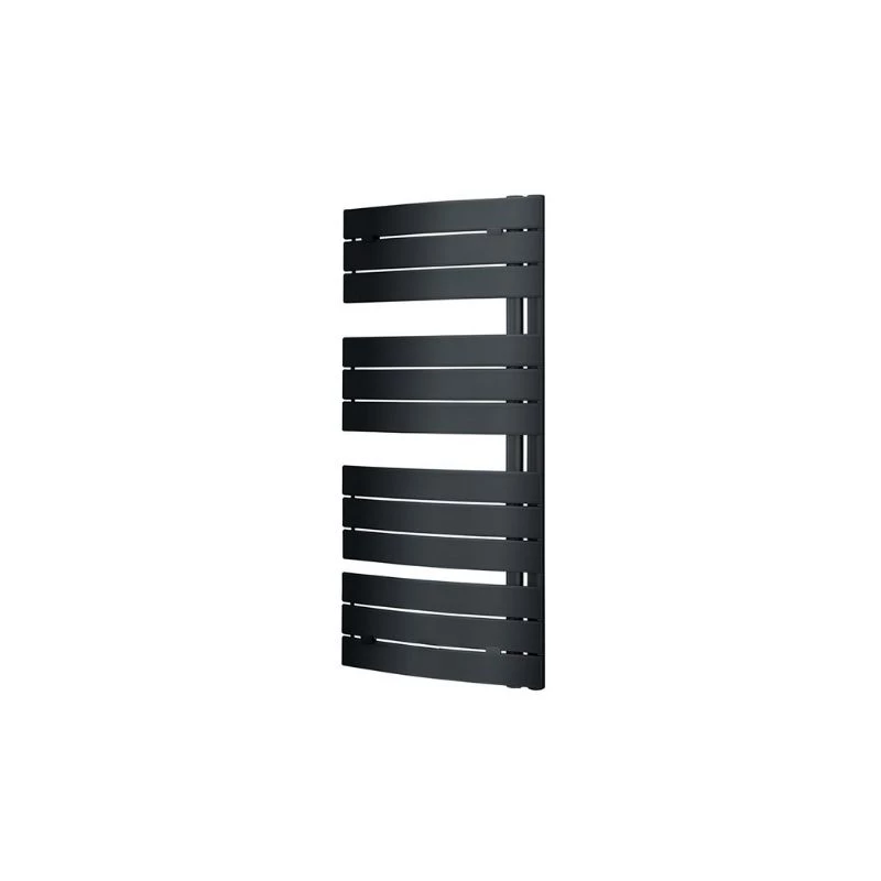 Lazzarini PIEVE decorative törölközőszárító radiátor íves, antracit (VOV12), 1080x550 mm, 500 W