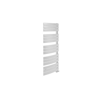 Lazzarini PIEVE decorative törölközőszárító radiátor íves, fehér, 1380x550 mm, 624 W