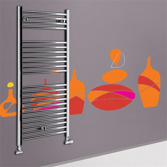 Lazzarini SANREMO classic törölközőszárító radiátor egyenes, króm, 1110x500 mm