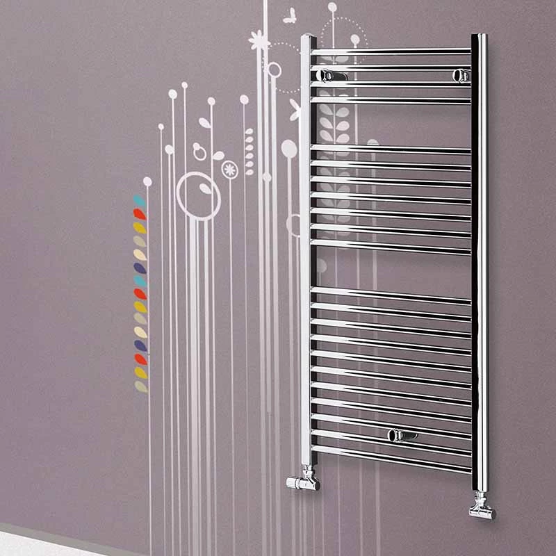 Lazzarini SANREMO classic törölközőszárító radiátor egyenes, króm, 1110x600 mm