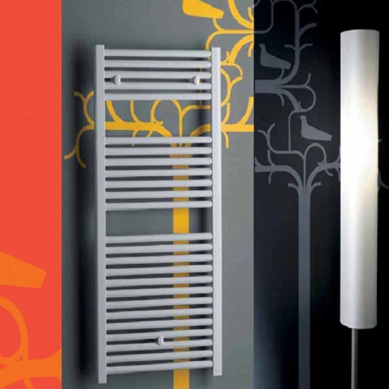 Lazzarini SANREMO classic törölközőszárító radiátor íves, fehér, 1110x500 mm