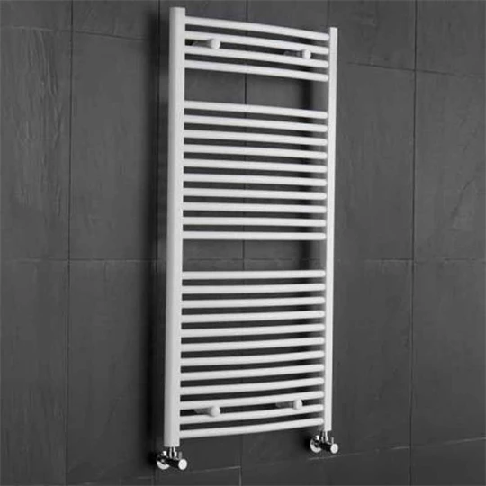 Lazzarini SANREMO classic törölközőszárító radiátor íves, fehér, 1110x550 mm
