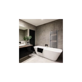 Lazzarini SANREMO classic törölközőszárító radiátor íves, króm, 690x600 mm, 251 W