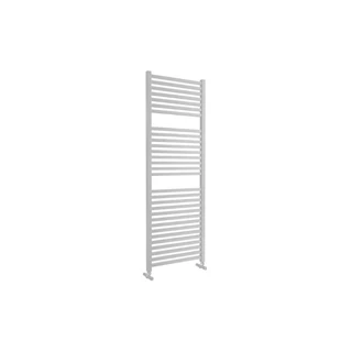 Lazzarini TODI decorative törölközőszárító radiátor egyenes, fehér, 690x500 mm