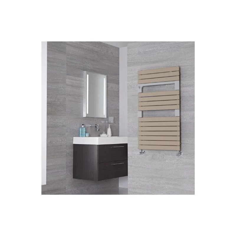 Lazzarini WAY TORINO törölközőszárító radiátor egyenes, quartz (VOV15), 952x550 mm