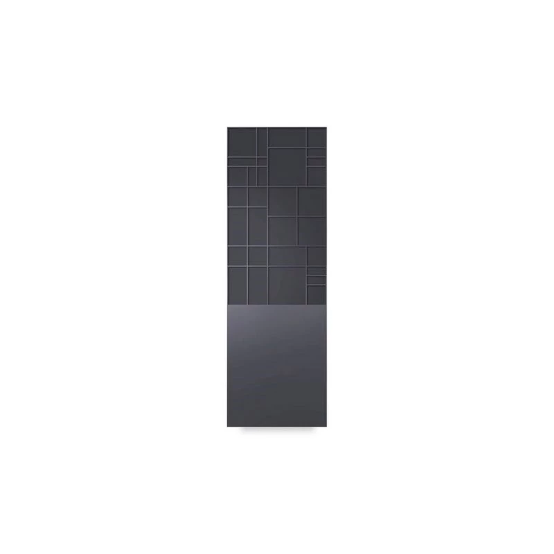 Lazzarini Patchwork design radiátor antracit, VOV12, 1612x535 mm