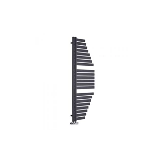 Lazzarini WAY SPINNAKER törölközőszárító radiátor egyenes, antracit (VOV12), 1100x483 mm