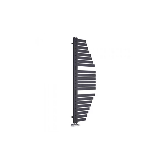 Lazzarini WAY SPINNAKER törölközőszárító radiátor egyenes, antracit (VOV12), 1100x483 mm