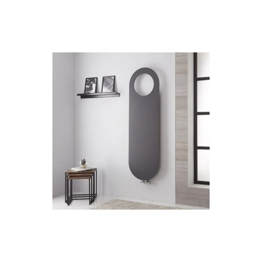 Lazzarini WAY VULCANO törölközőszárító radiátor egyenes, quartz (VOV15), 1595x490 mm