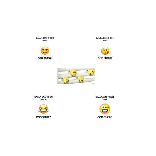 CALLA akasztó Lazzarini design radiátorhoz, Emoticon SMILE