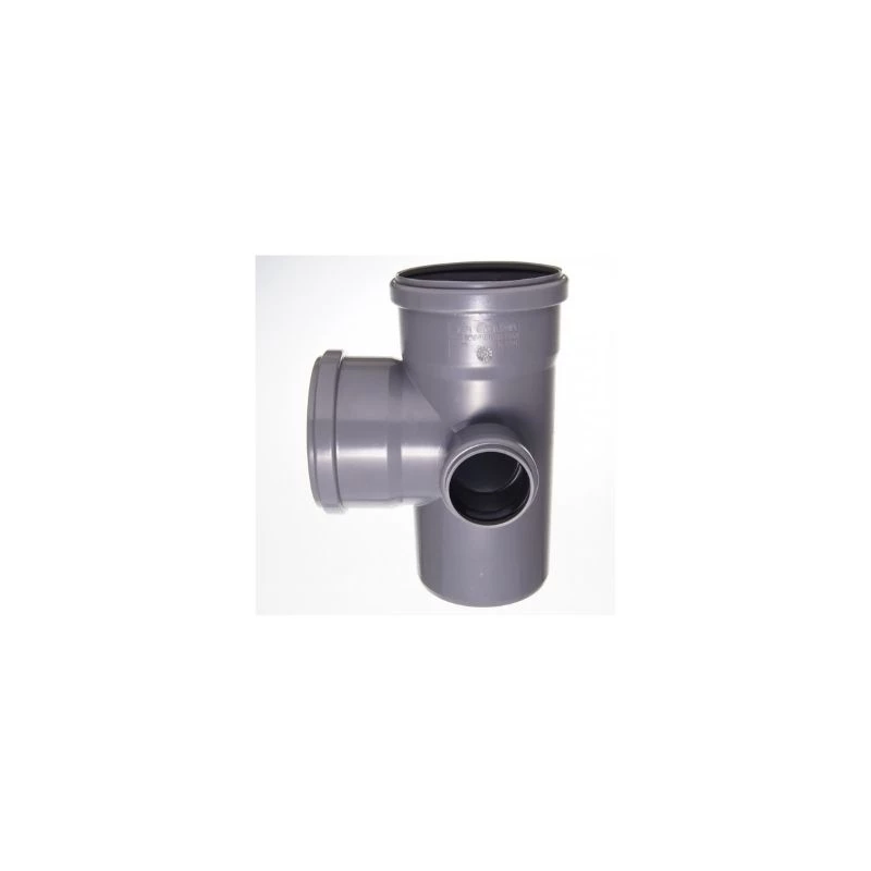Lefolyó T-idom 110/110/50 jobbos PVC, Pipelife - PVC