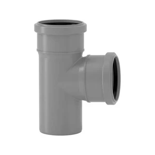 Lefolyó T-idom 90/ 90x87°, Valsir - PP
