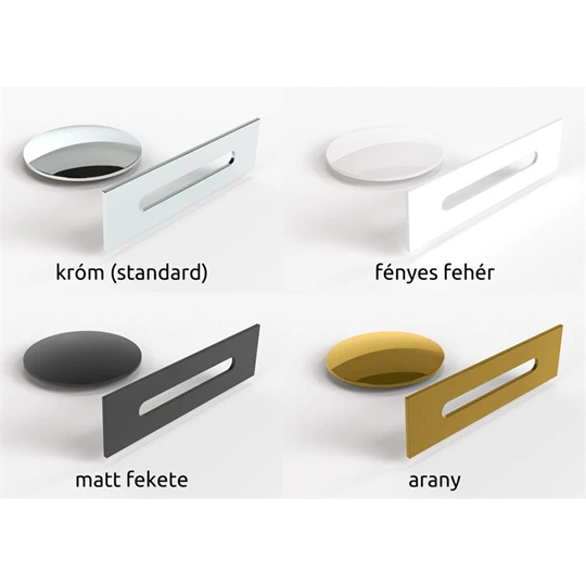 M-Acryl Balance akrilkád 160*75,  + előlap + láb (fehér) bal/króm lefolyó