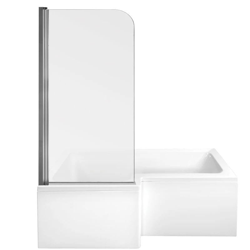 M-Acryl Easy75 kádparaván edzett üveg új!, 750*1500/6mm, kifele-befele nyitható!