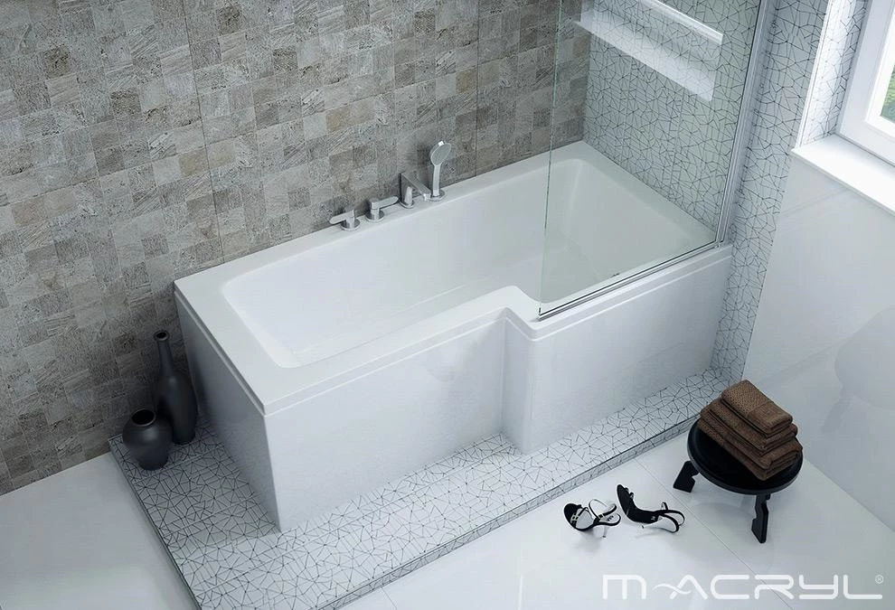 M-Acryl Linea 160*70/85 kád+láb balos