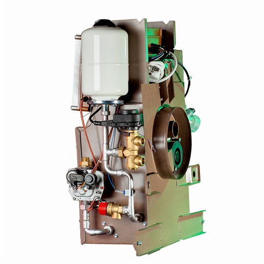 MIKA-6EU Hybrid KON kondenzációs mini kazán, ionizációs, váltószelepes, 6 kW