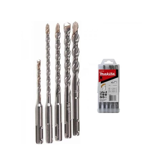 Makita T2 Sds-Plus V-plus fúrókészlet 5x110/50mm; 6,8,10,12x160/100mm