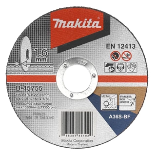 Makita vágókorong 115*1,6mm inox 