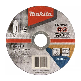 Makita vágókorong 125*1 6mm inox