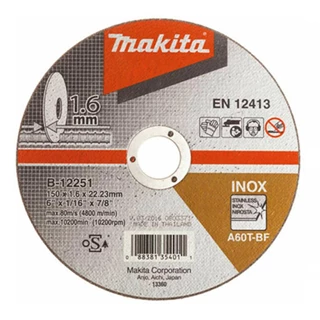 Makita vágókorong 150*1,6  inox