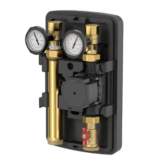 Meibes MeiFlow Top S UC szivattyúsblokk DN32, Grundos Alpha 2.1 - Direkt fűtési körhöz és tartálytöltéshez max. 70 kW