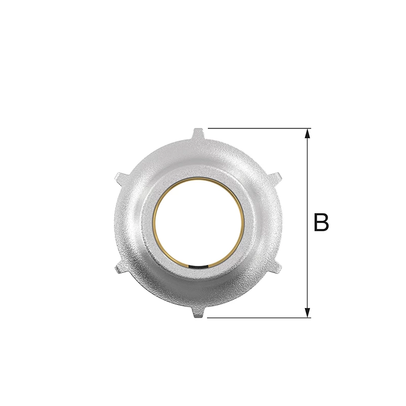 Meibes csatlakozó 15mm 3/4" eurókónusz,  gumibetétes /db