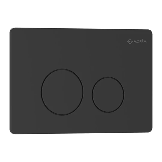 Mofém Evo 20 nyomólap Szín: matt fekete Anyag: Rozsdamentes acél