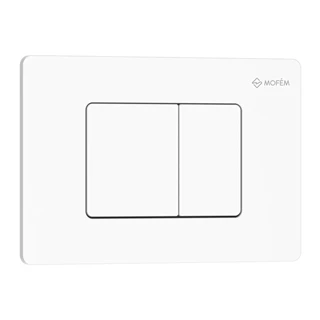 Mofém Evo 30 nyomólap Szín: Matt fehér Anyag: Rozsdamentes acél