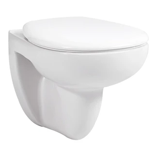 Mofém Evo Peremmentes fali WC Soft Close ülőkével lecsapódásgátló antibakteriális Duroplast ülőke fedéllel