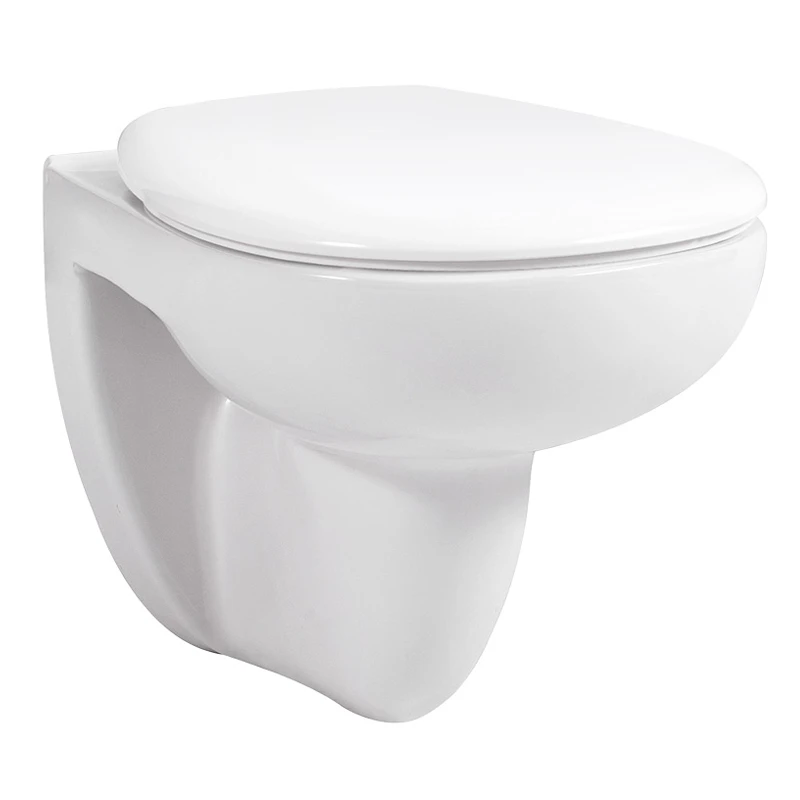 Mofém Hello Peremmentes fali WC Soft Close ülőkével lecsapódásgátló antibakteriális Duroplast ülőke fedéllel